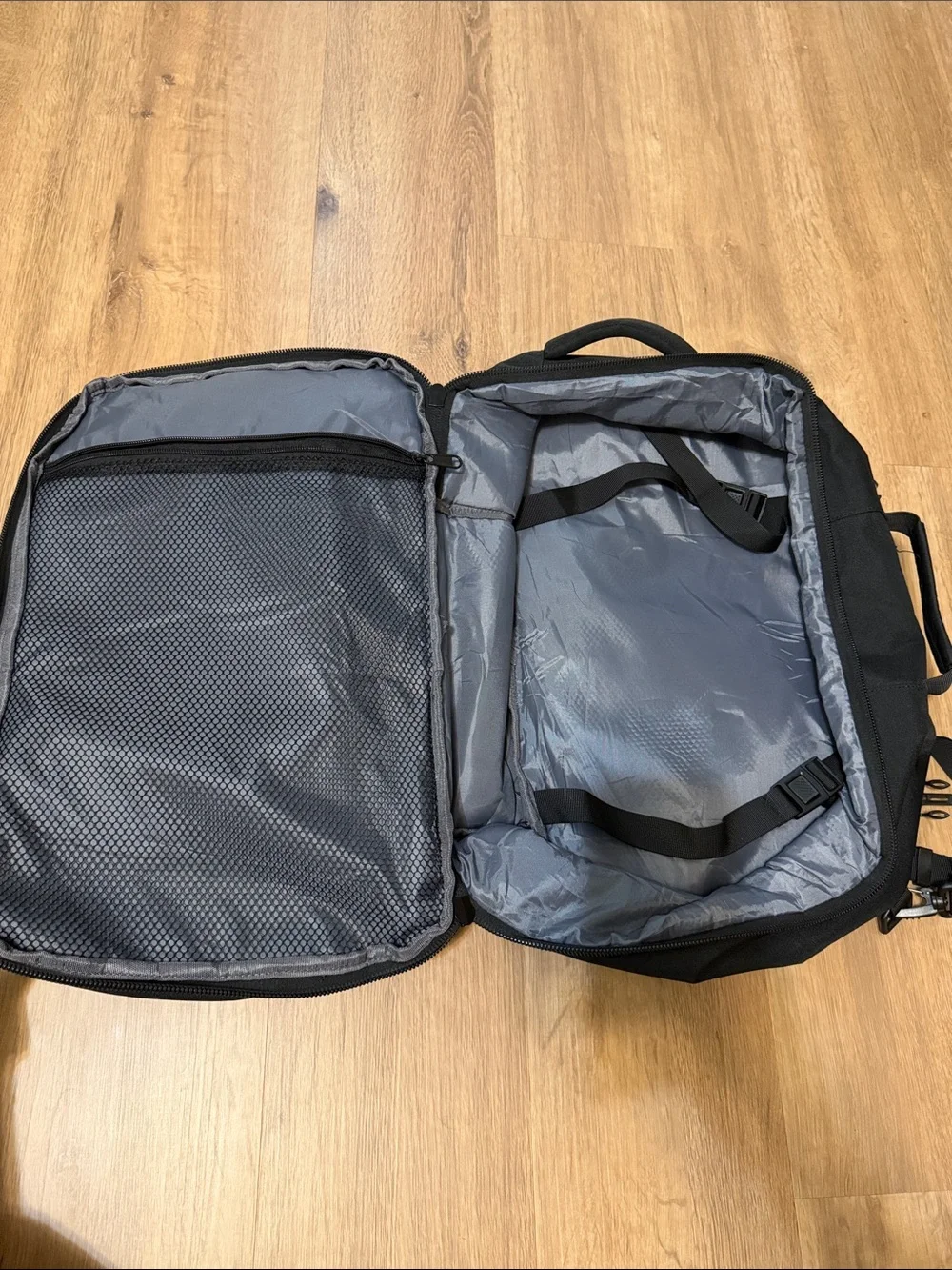Black Men's Travel & Commuter Backpack
